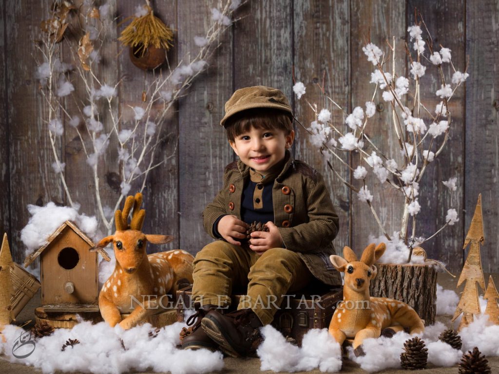 ژست عکس کودک 3