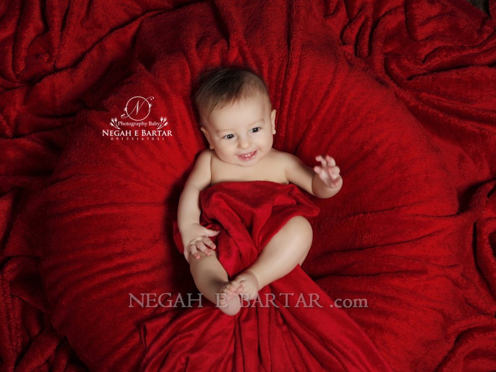 ایده عکس ماهگرد نوزاد پسر