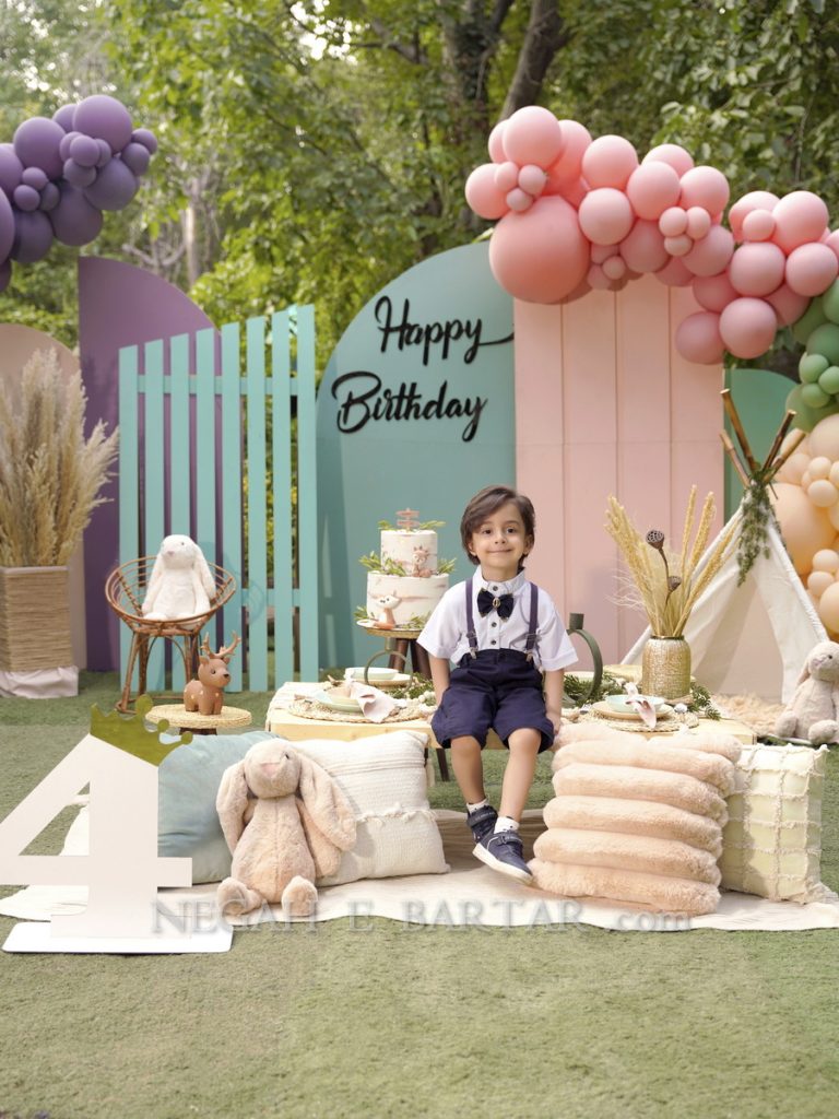 ژست عکس تولد پسرانه 1